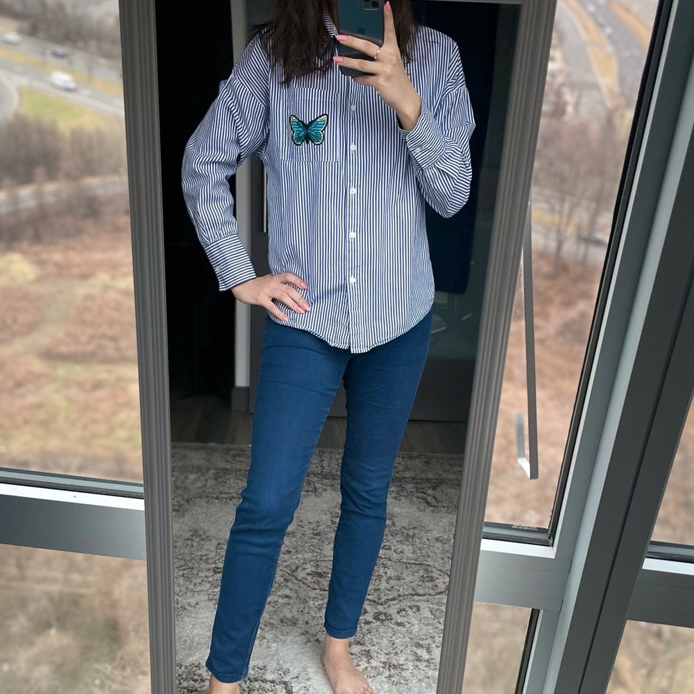 Aqua Cotton Shirt